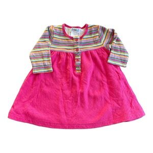 Zutano Multicolor Striped Baby Dress